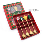 Christmas Stainless Spoons