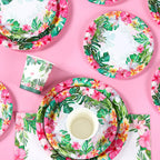 Hawaii Aloha Hawaiian Disposable Tableware