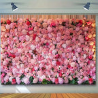 Wedding Flowers Curtain Backdrop