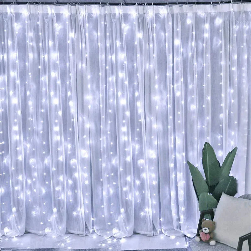 LED Curtain Garland - Multicolor