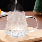 Christmas Tree Glass Mug