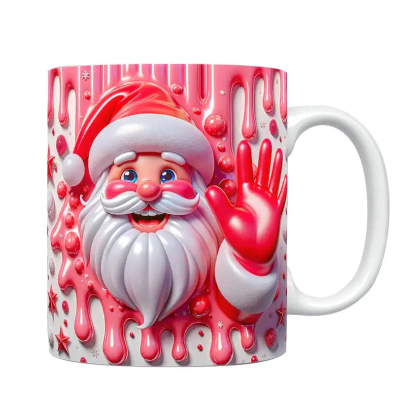 Christmas Mug Santa Mousse