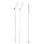 Reusable Butterfly Straws multicolor