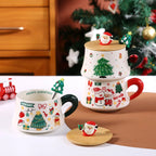 Christmas cups with LIDS