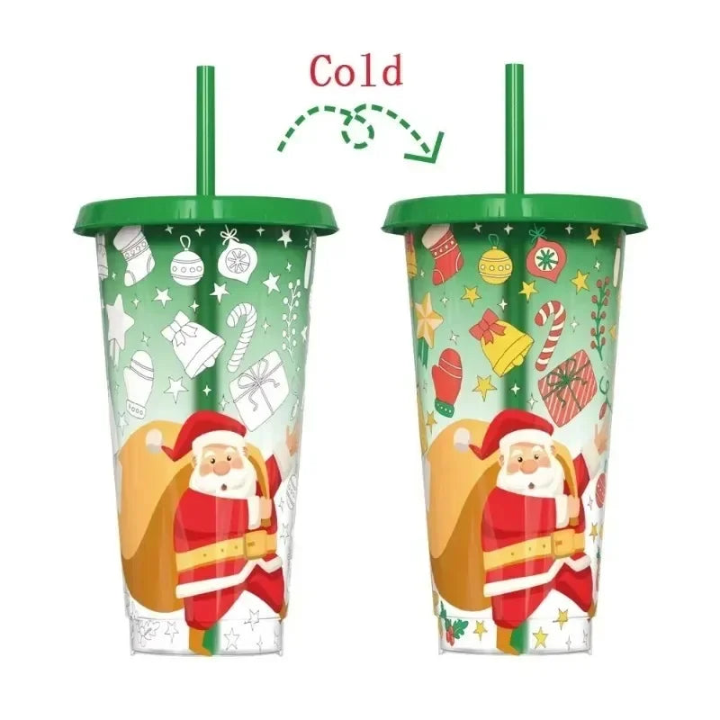 Christmas Santa Color Changing Cup