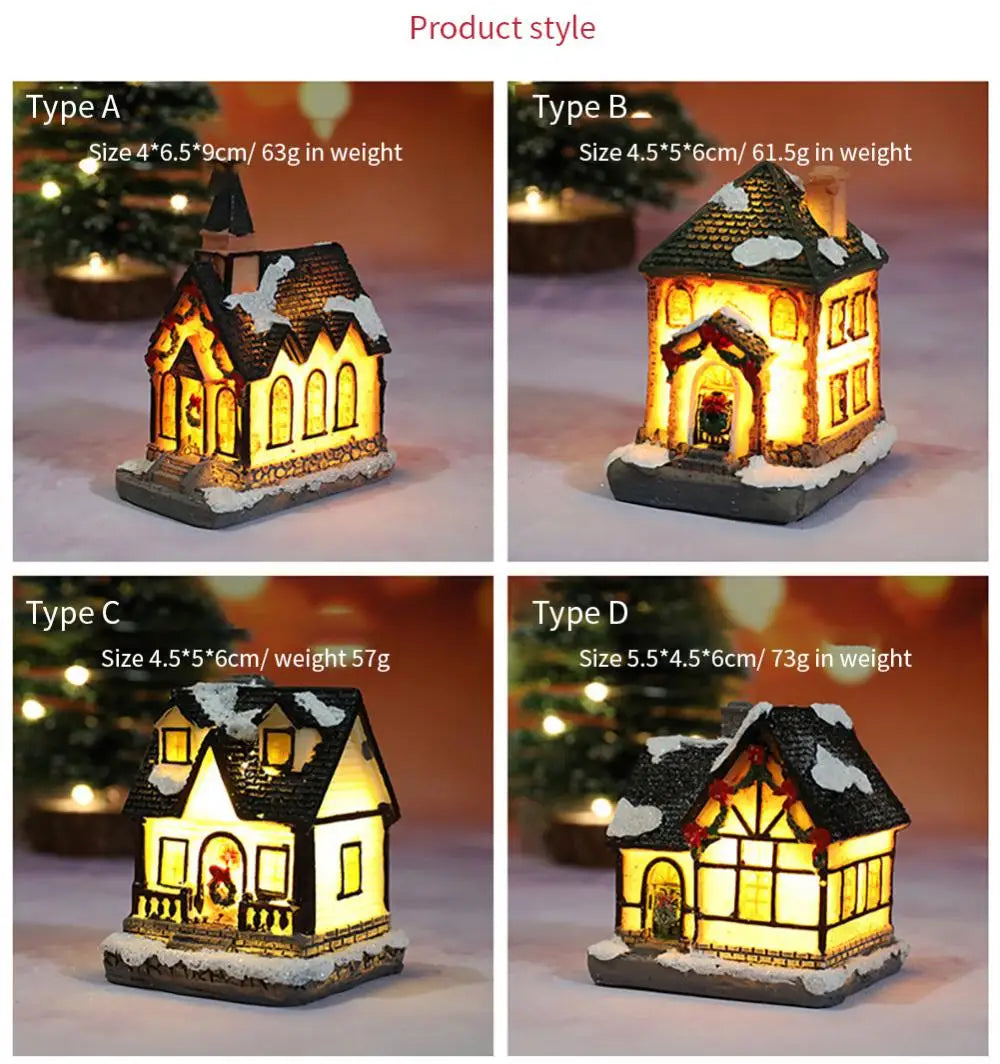 Led Light House Christmas Decorations