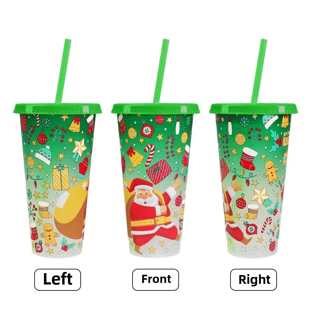 Christmas Santa Color Changing Cup