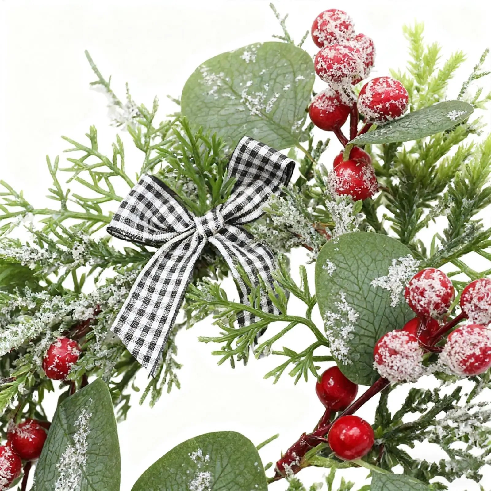 Candle Wreath Christmas Centerpieces