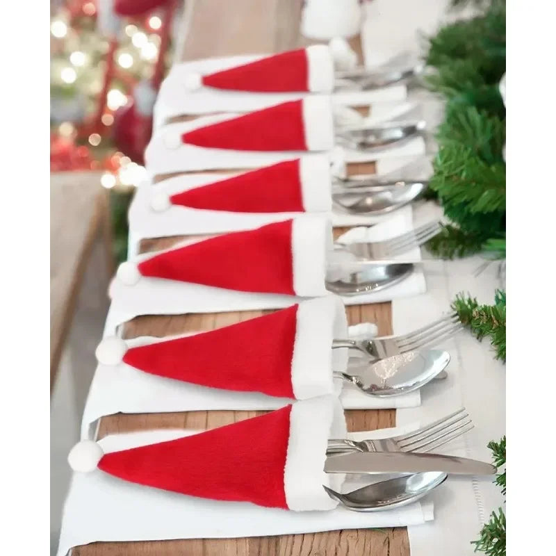 Merry Christmas Tableware Cuttlery Holder