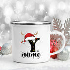 Personlized Christmas Cup Initial