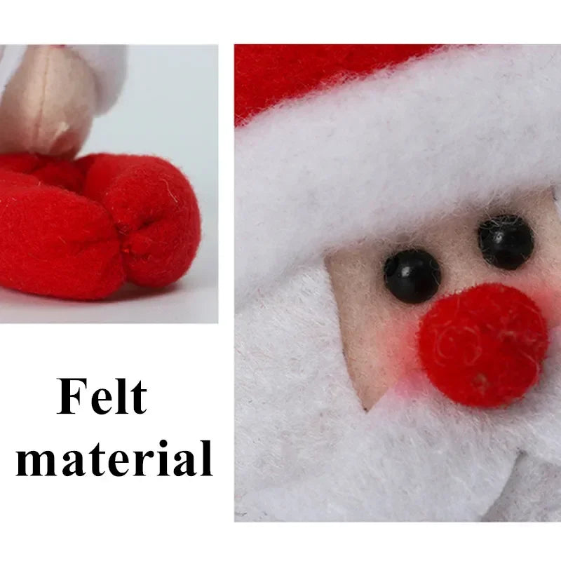 Christmas Wine Glass Decoration