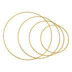 Gold Wreath Wooden Base