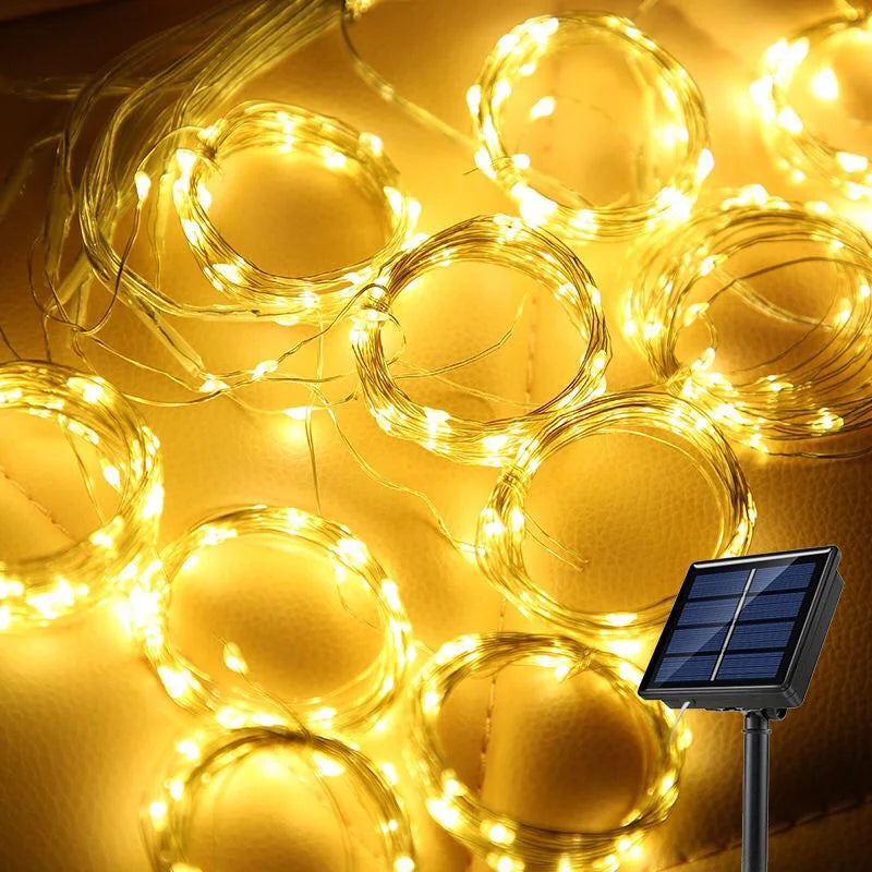 Solar LED light Outdoor curtain