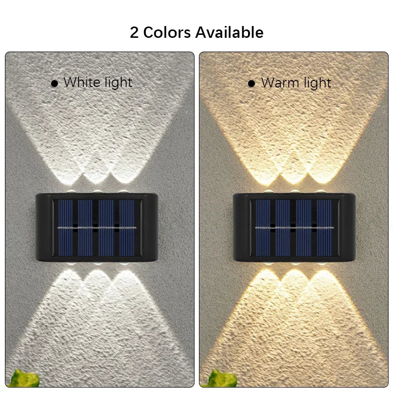Solar LED Outdoor Wall Light