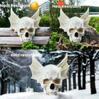 ‌Halloween Bat Skull Decor Spooky Gothic Elegant