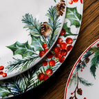 Christmas Ceramic Dinner Plate