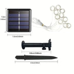 Solar LED light Outdoor curtain