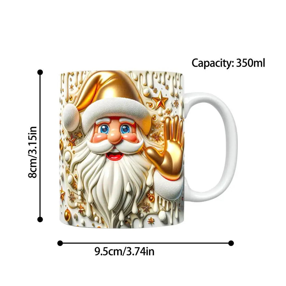 Christmas Mug Santa Mousse
