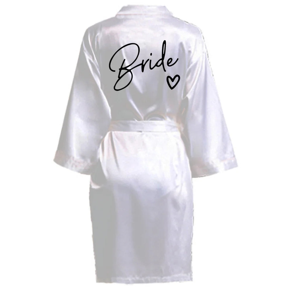 Wedding Party Team Bride Robe