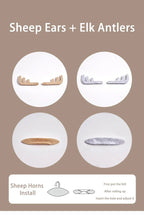 Absorbent Elk Felt Coasters