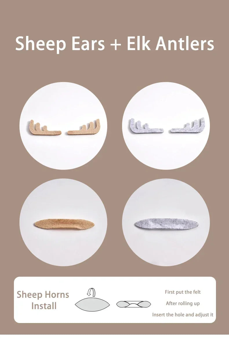 Absorbent Elk Felt Coasters