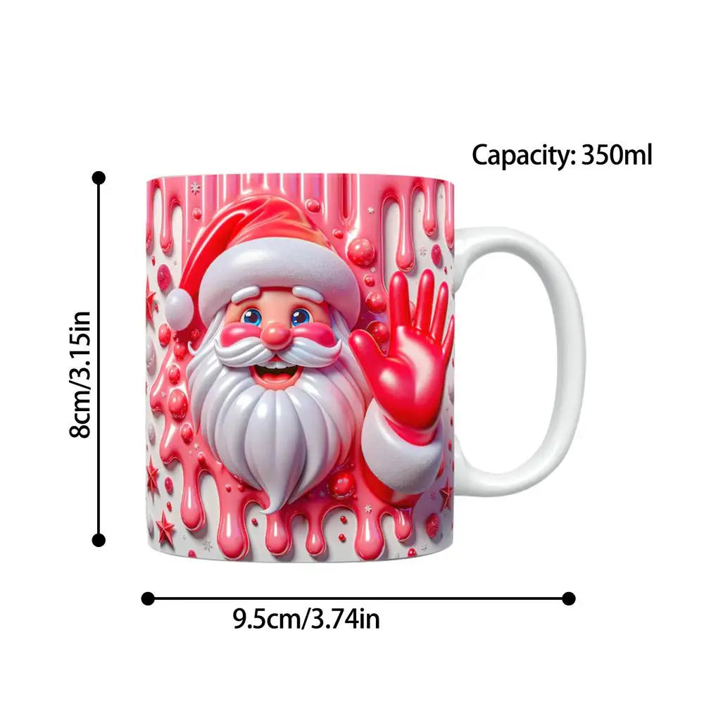 Christmas Mug Santa Mousse