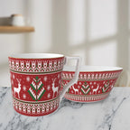 Christmas china tableware