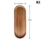 Solid Wood Food Tray