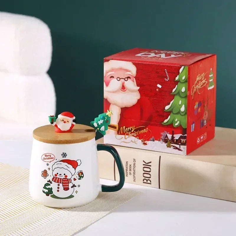Christmas gift Set with Spoon and Lid