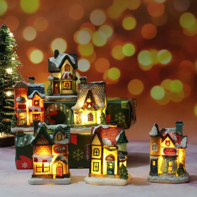 Led Light House Christmas Decorations