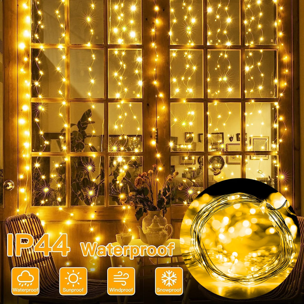 LED Curtain Garland - Multicolor