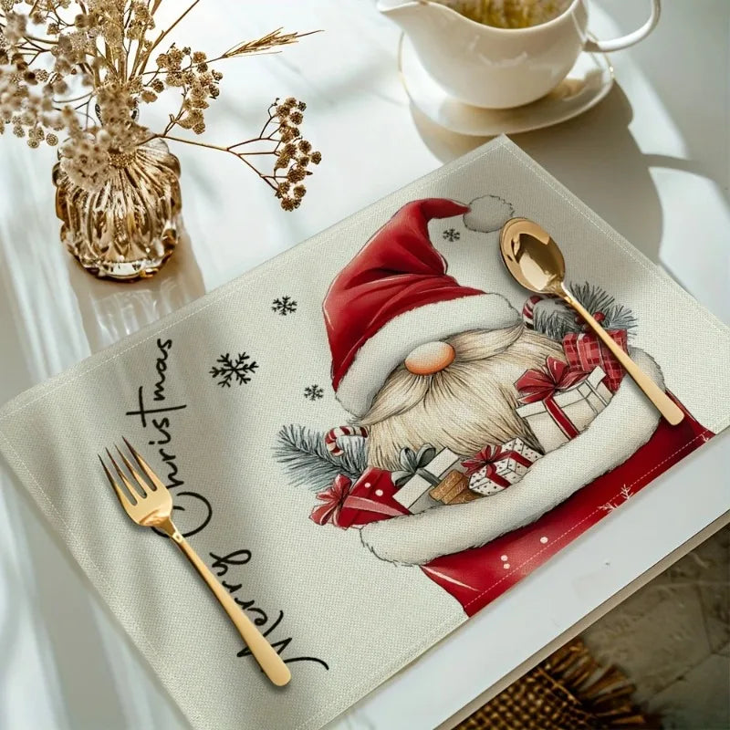 Santa Table Mat