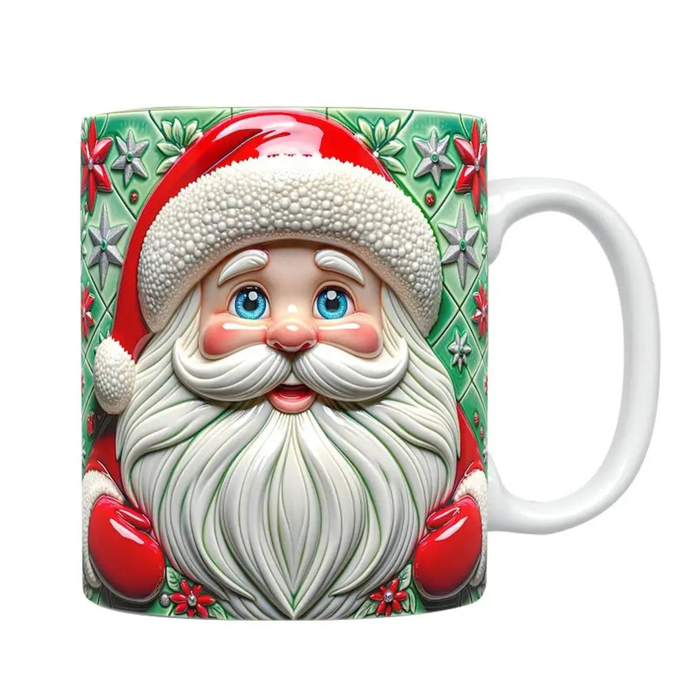 Christmas Mug Santa Mousse