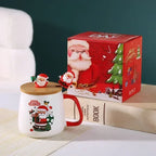 Christmas gift Set with Spoon and Lid