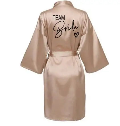 Wedding Party Team Bride Robe
