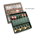 Christmas Stainless Spoons