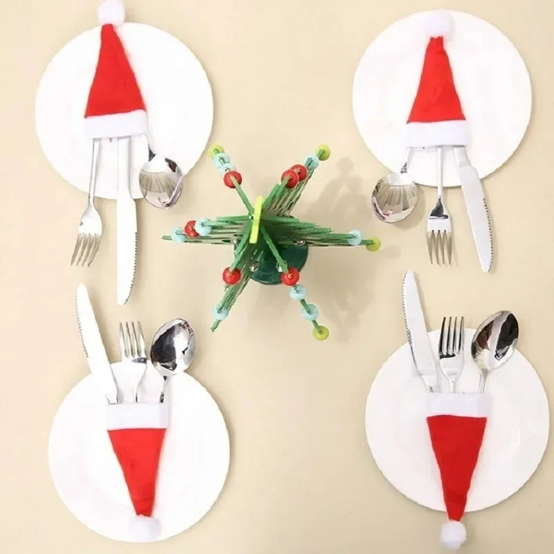 Merry Christmas Tableware Cuttlery Holder