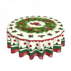 Christmas Round Tablecloth