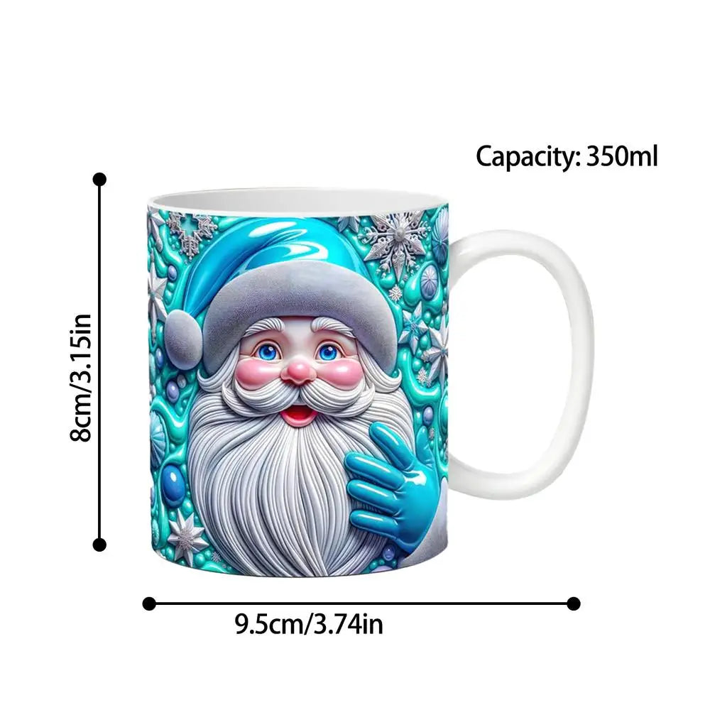 Christmas Mug Santa Mousse