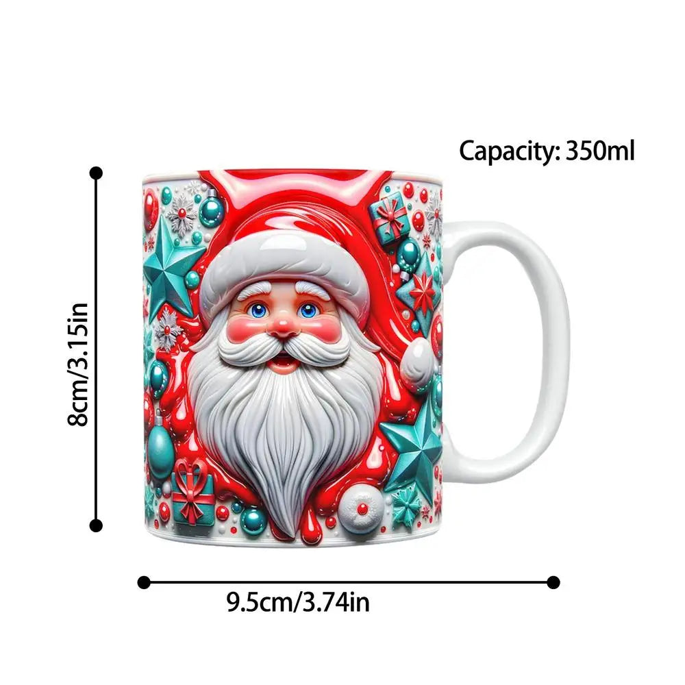Christmas Mug Santa Mousse
