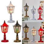 Christmas Water Lights Decorations, Luminous House Ornaments, Creative Christmas Tabletop Ornament, Electronic Candle Lights