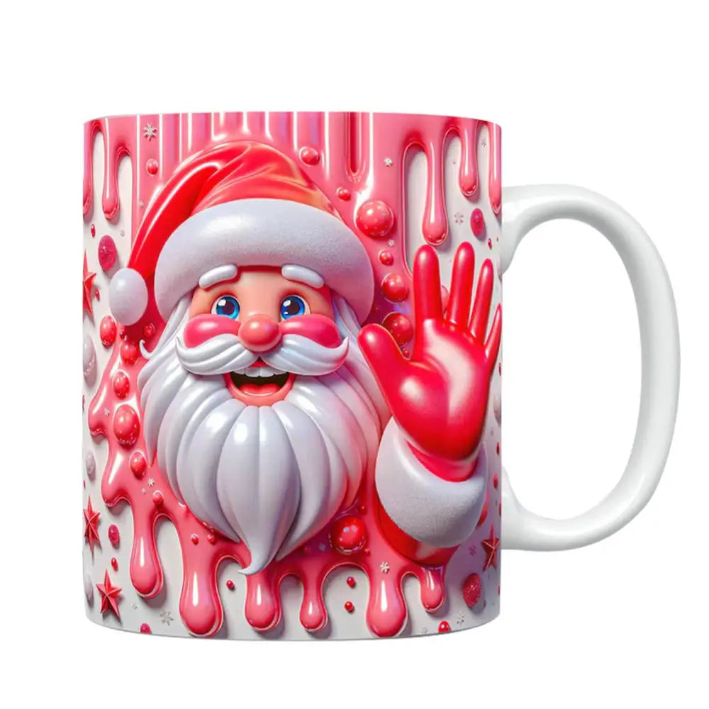 Christmas Mug Santa Mousse