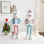 Christmas decorations - Santa Claus, snowmen, and reindeer, holiday decorations for Christmas, birthday parties, and holidays