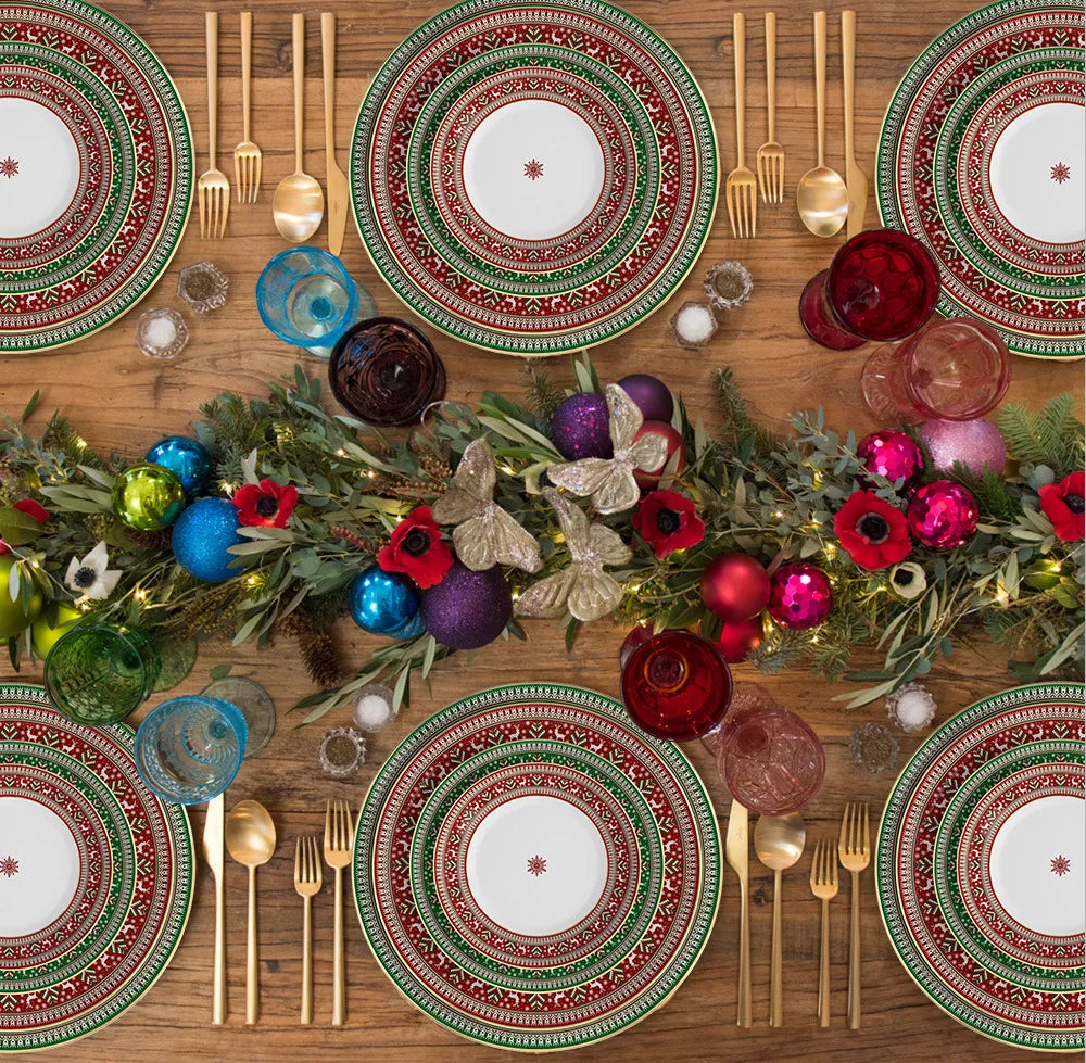 Christmas china tableware