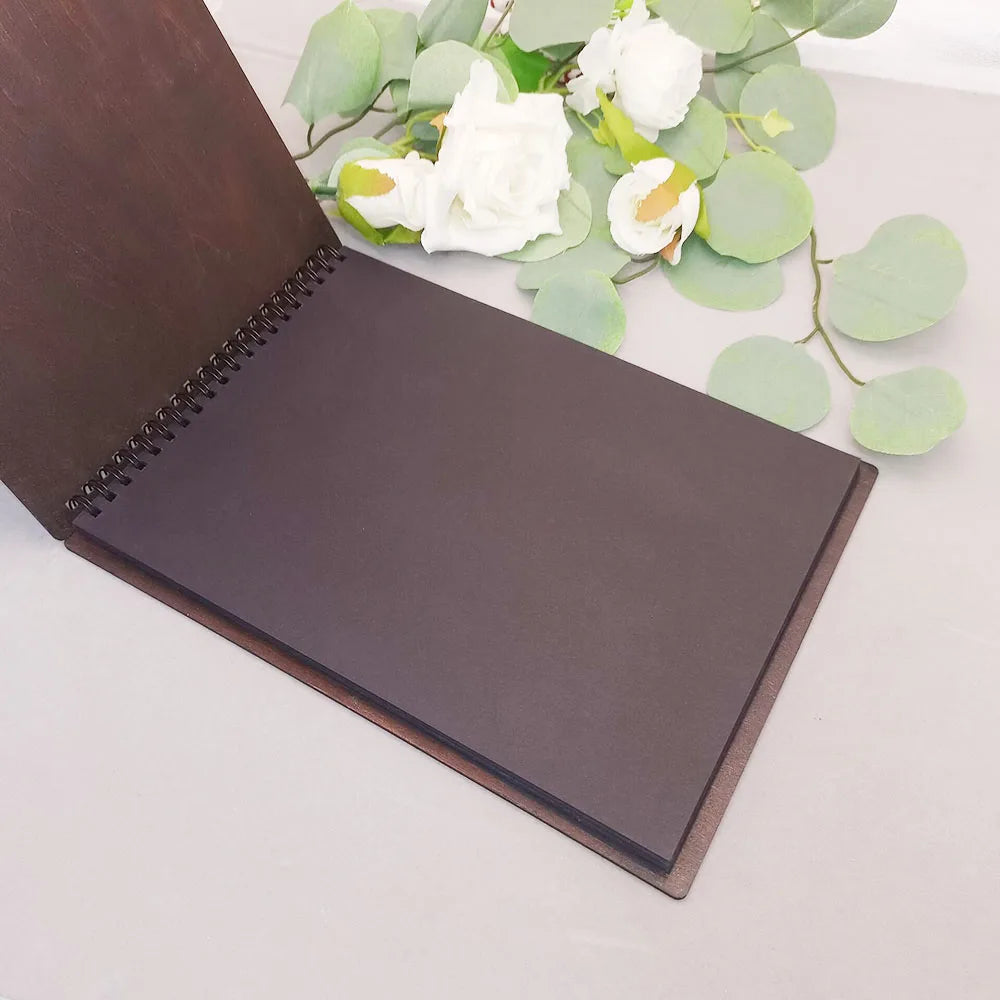 Custom Wooden Guestbook