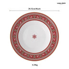 Christmas china tableware