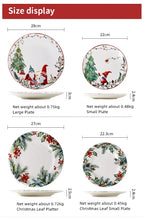 Christmas Ceramic Dinner Plate