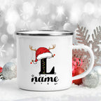 Personlized Christmas Cup Initial