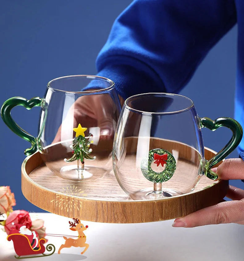 Christmas Glass festive designs