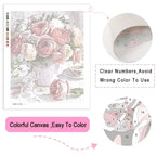 Painting By Numbers Adults Crafts Flowers Mountains